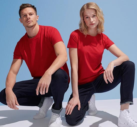 Διαφημιστικά Μπλουζάκια Imperial. T-shirt με τύπωμα στάμπα με το λογότυπό σας, με εκτύπωση, με στάμπα ή κέντημα.