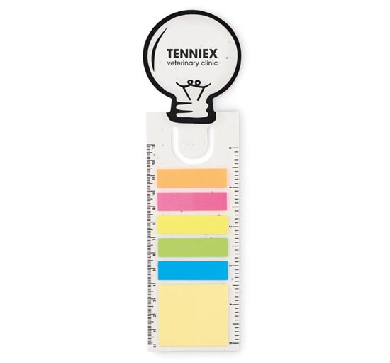 Διαφημιστικά Post-it Σημειώσεις PO6512 με εκτύπωση το λογότυπο σας. Εκτυπωμένα sticky notes με τύπωμα. Αυτοκόλλητα χαρτάκια σημειώσεων.